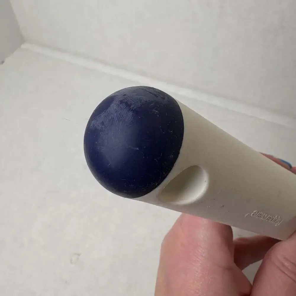 Tupperware Ice Cream Scoop 3045  White Full Size Heavy Duty Blue Tip Scooper